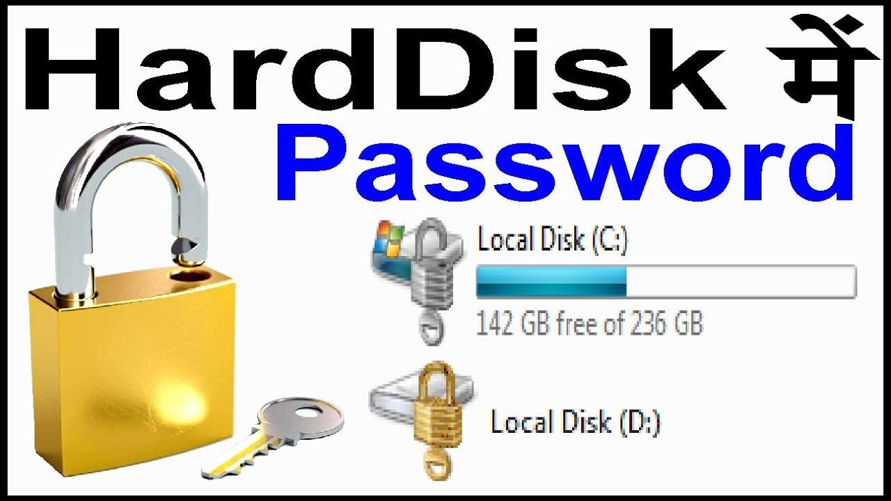 Hard Disk me Password