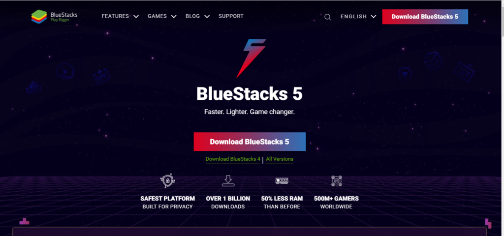 Download Bluestacks App
