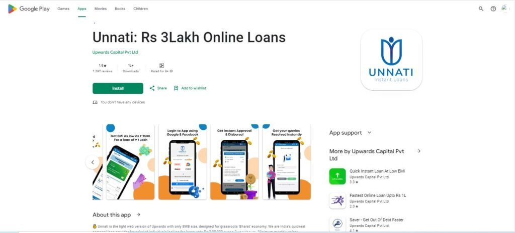 Unnati Loan App 